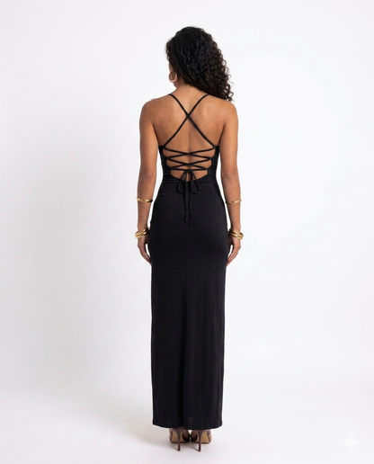 Sireny Shimmer Maxi Dress