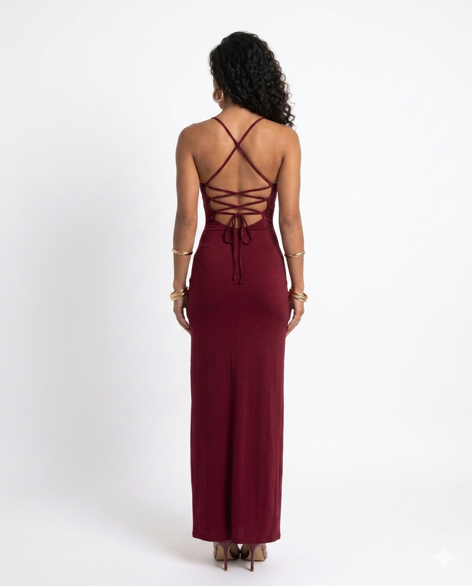 Sireny Shimmer Maxi Dress