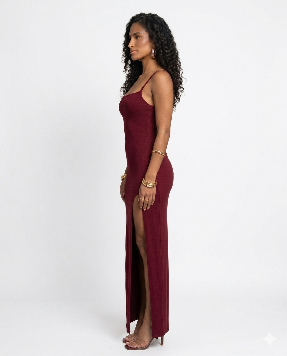 Sireny Shimmer Maxi Dress